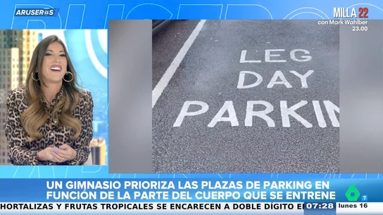 "Si haces pierna, primera fila": un gimnasio asigna las mejores plazas de parking según la rutina del día "Si haces pierna, primera fila": un gimnasio asigna las mejores plazas de parking según la rutina del día