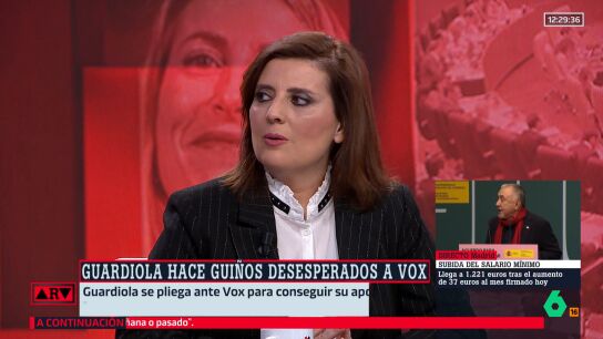 Bel&eacute;n Carre&ntilde;o, tras decir Guardiola que defiende "el mismo feminismo" que Vox: "No puedo entender por qu&eacute; se mete en ese charco, innecesario"