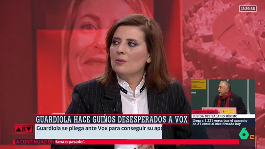 Belén Carreño, tras decir Guardiola que defiende "el mismo feminismo" que Vox: "No puedo entender por qué se mete en ese charco, innecesario" Belén Carreño, tras decir Guardiola que defiende "el mismo feminismo" que Vox: "No puedo entender por qué se mete en ese charco, innecesario"