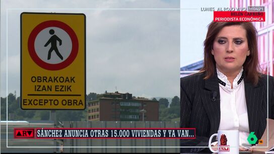 Bel&eacute;n Carre&ntilde;o, sobre el anuncio de S&aacute;nchez de construir 15.000 viviendas: "Esta vez, el fondo ser&aacute; mucho m&aacute;s grande y no solo para viviendas"