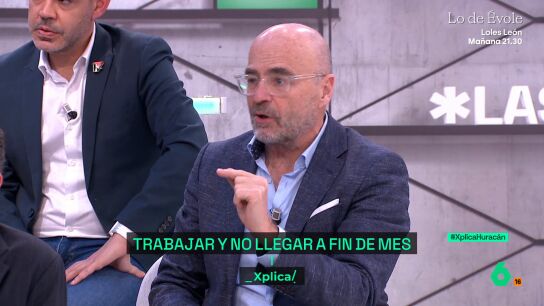 Javier D&iacute;az-Gim&eacute;nez, a un empresario que se queja de la diferencia de lo que paga y lo que percibe el trabajador: "Todo lo que est&aacute;s pagando es suyo"
