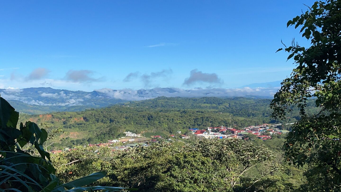 San Vito de Coto Brus, en Costa Rica