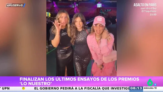Thalía desvela los entresijos de los ensayos de los Premios Lo Nuestro, donde actuarán artistas como Sebastián Yatra Thalía desvela los entresijos de los ensayos de los Premios Lo Nuestro, donde actuarán artistas como Sebastián Yatra