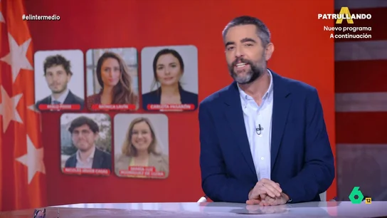 Dani Mateo, sobre la dimisión de 'Los Pocholos' en el Gobierno de Ayuso Dani Mateo, sobre la dimisión de 'Los Pocholos' en el Gobierno de Ayuso