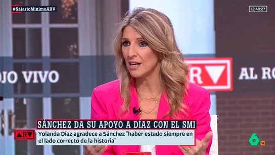 Al Rojo Vivo (18-02-26) Yolanda Díaz no acudirá al acto de Rufián ni a la presentación de la nueva alianza de Sumar: "Es el momento de las formaciones políticas" Al Rojo Vivo (18-02-26) Yolanda Díaz no acudirá al acto de Rufián ni a la presentación de la nueva alianza de Sumar: "Es el momento de las formaciones políticas"