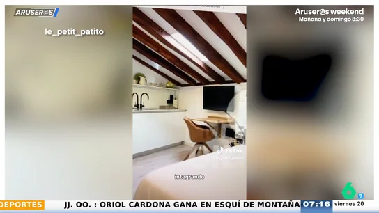 Una tiktoker denuncia con ironía un piso de 17 metros en Madrid por 315.000 euros: "Una ganga, ¡corred que vuela!" Una tiktoker denuncia con ironía un piso de 17 metros en Madrid por 315.000 euros: "Una ganga, ¡corred que vuela!"