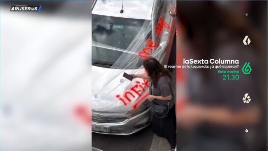 Una mujer destapa la infidelidad de su marido pintando su coche con un c&oacute;digo QR que revela toda la traici&oacute;n