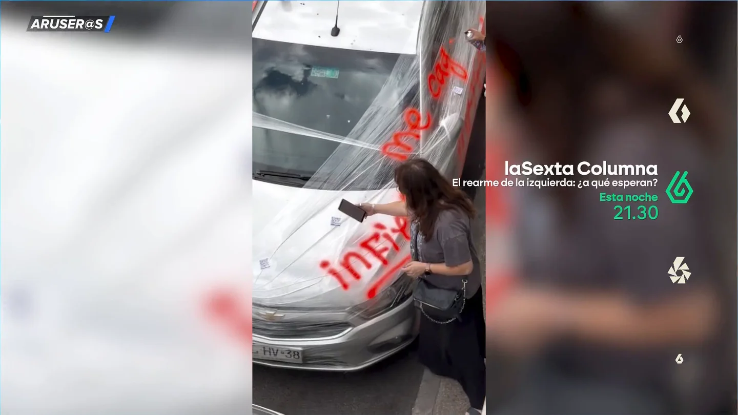 Una mujer destapa la infidelidad de su marido pintando su coche con un código QR que revela toda la traición Una mujer destapa la infidelidad de su marido pintando su coche con un código QR que revela toda la traición