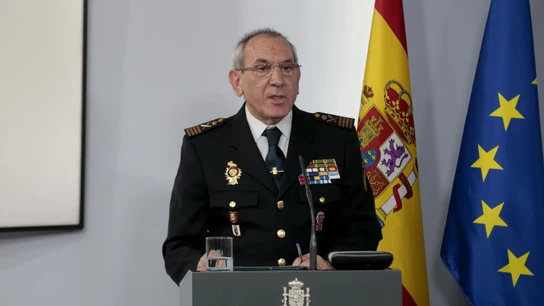 El exDAO de la Policía, José Ángel González, durante una rueda de prensa convocada tras la reunión del Comité Técnico de Gestión del COVID-19 El exDAO de la Policía, José Ángel González, durante una rueda de prensa convocada tras la reunión del Comité Técnico de Gestión del COVID-19