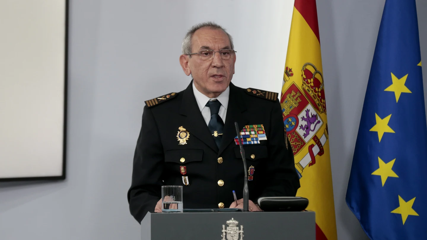 El exDAO de la Policía, José Ángel González, durante una rueda de prensa convocada tras la reunión del Comité Técnico de Gestión del COVID-19 El exDAO de la Policía, José Ángel González, durante una rueda de prensa convocada tras la reunión del Comité Técnico de Gestión del COVID-19