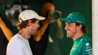 Fernando Alonso y Sebastian Vettel