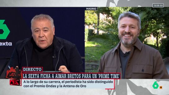 Aimar Bretos: "Si a m&iacute; Marc Gir&oacute; me dice 'vente a laSexta' yo lo dejo todo"