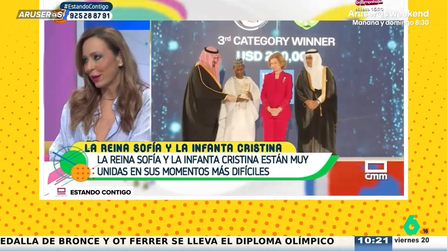 Mónika Vergara, de "la inteligencia de los Borbones": "Elena es más 'borbona', Cristina es más griega en cuanto a inteligencia" Mónika Vergara, de "la inteligencia de los Borbones": "Elena es más 'borbona', Cristina es más griega en cuanto a inteligencia"