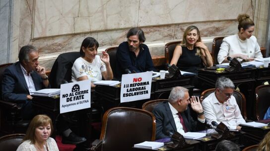 Bloque de Diputados del Frente de Izquierda, en el Congreso