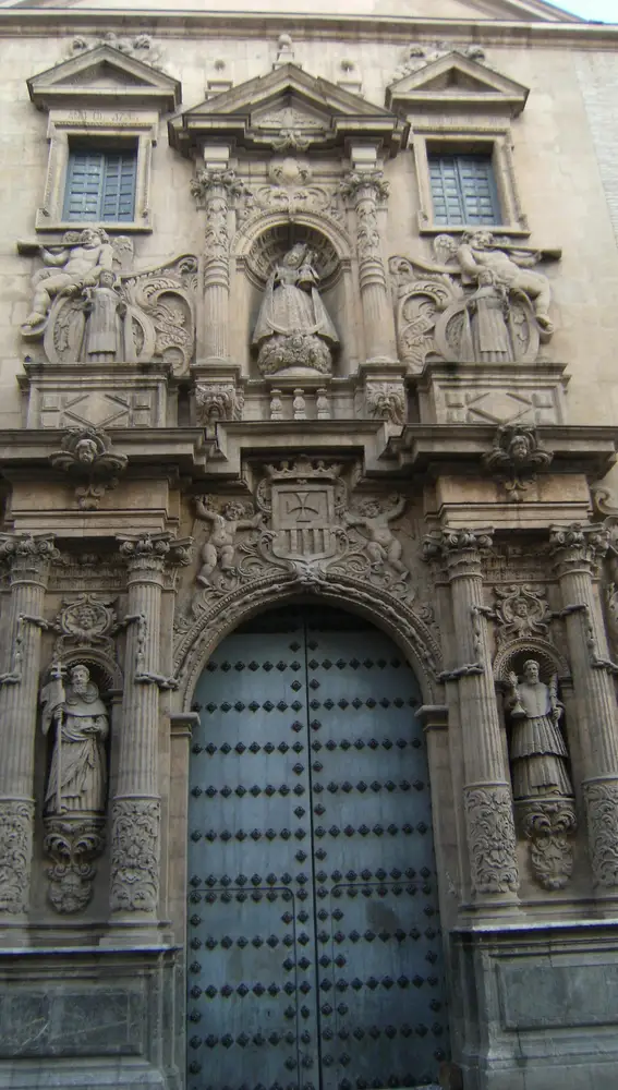 Fachada de la Iglesia de la Merced de Murcia Fachada de la Iglesia de la Merced de Murcia