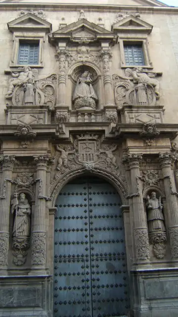 Fachada de la Iglesia de la Merced de Murcia Fachada de la Iglesia de la Merced de Murcia