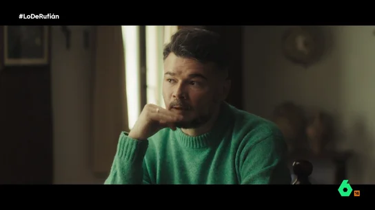 Gabriel Rufián, en Lo de Évole Rufián