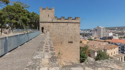 Detalle del castillo de Denia Detalle del castillo de Denia