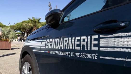 Coche de la Gendarmería francesa Coche de la Gendarmería francesa