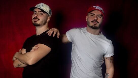 El d&uacute;o musical Gemeliers, formado por Daniel y Jes&uacute;s Oviedo.