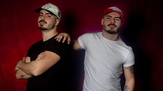 El dúo musical Gemeliers, formado por Daniel y Jesús Oviedo. El dúo musical Gemeliers, formado por Daniel y Jesús Oviedo.