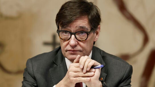 El presidente de la Generalitat, Salvador Illa. 