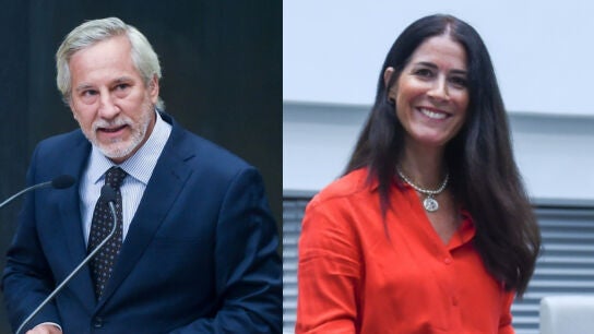 Fotomontaje. Ignacio Ansaldo y Carla Toscano