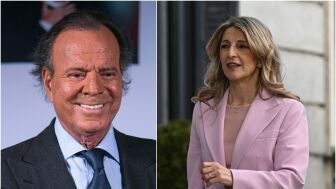 Julio Iglesias y Yolanda D&iacute;az