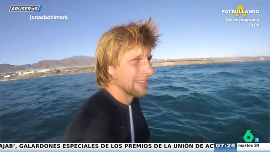 De Suecia a Almería en paddle surf: un sueco completa en dos años una épica travesía de 4.000 km remando De Suecia a Almería en paddle surf: un sueco completa en dos años una épica travesía de 4.000 km remando