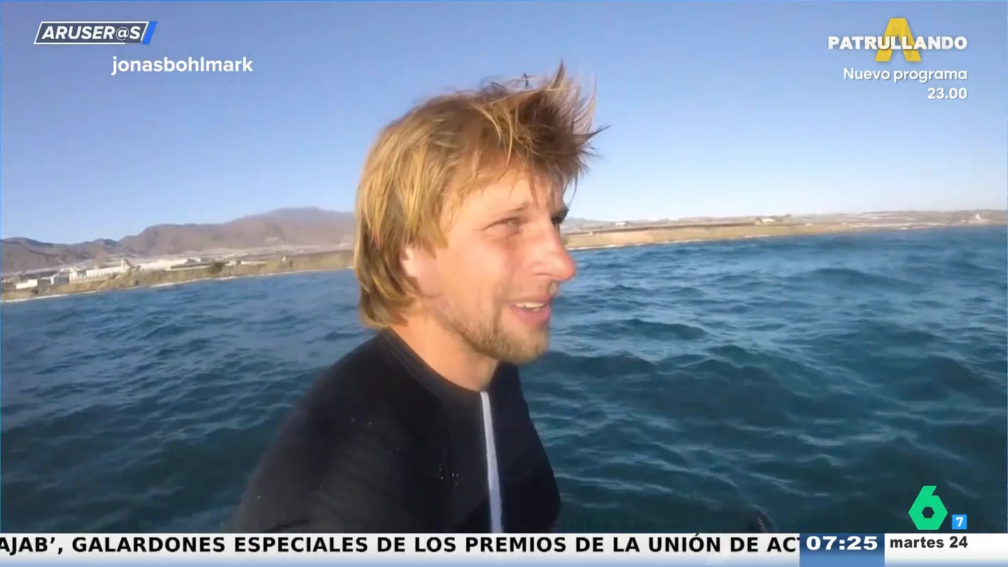 De Suecia a Almería en paddle surf: un sueco completa en dos años una épica travesía de 4.000 km remando De Suecia a Almería en paddle surf: un sueco completa en dos años una épica travesía de 4.000 km remando