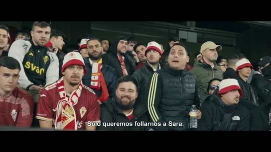 "Solo queremos follarla y no nos dejáis": los ataques verbales de hinchas radicales del Real Murcia a Sara Solomando "Solo queremos follarla y no nos dejáis": los ataques verbales de hinchas radicales del Real Murcia a Sara Solomando