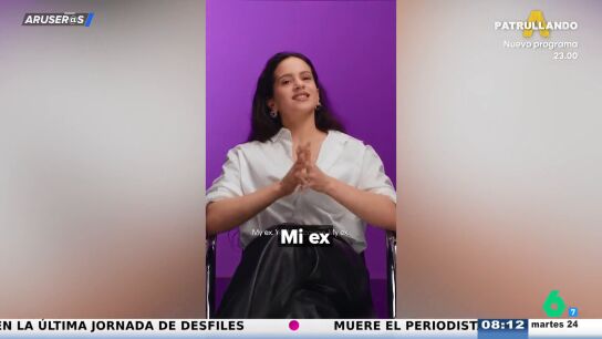 El dardo de Rosal&iacute;a a su exnovio por sus looks en la campa&ntilde;a de Calvin Klein: "La va a amar"