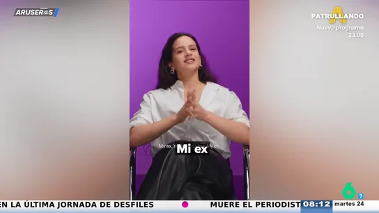 El dardo de Rosalía a su exnovio por sus looks en la campaña de Calvin Klein: "La va a amar" El dardo de Rosalía a su exnovio por sus looks en la campaña de Calvin Klein: "La va a amar"