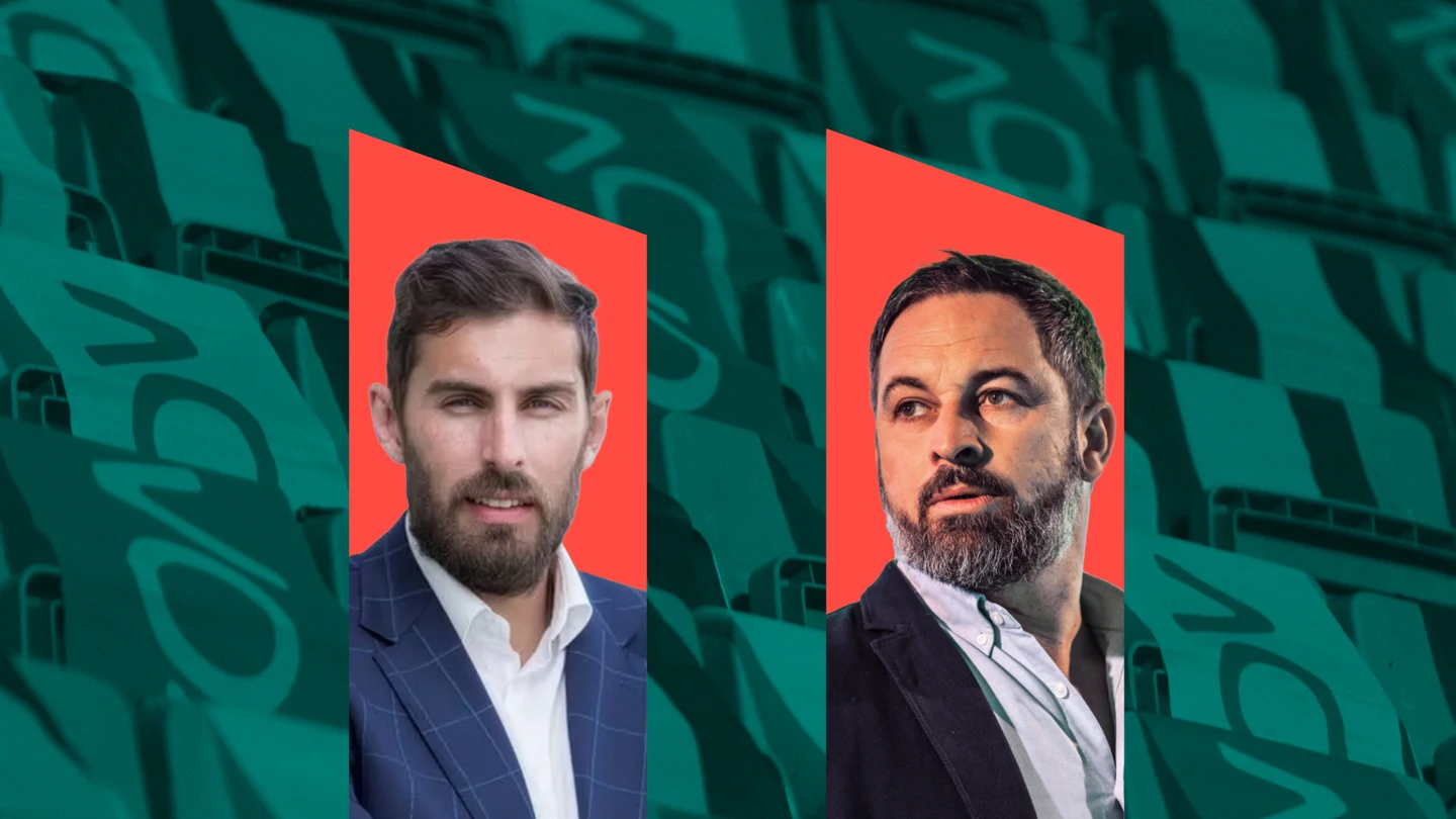 Una imagen de archivo de Antelo y Abascal. Vox.