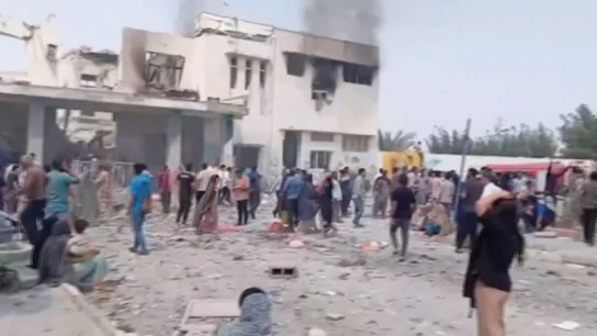 Ataque a una escuela de niñas en Irán. Ataque a una escuela de niñas en Irán.