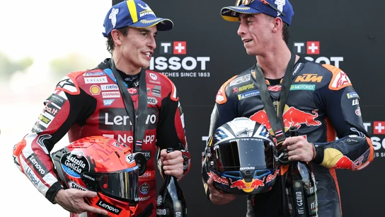 Pedro Acosta y Marc Márquez Tailandia 2026 Pedro Acosta y Marc Márquez Tailandia 2026