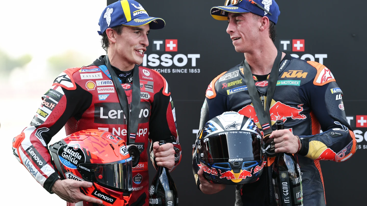 Pedro Acosta y Marc Márquez Tailandia 2026 Pedro Acosta y Marc Márquez Tailandia 2026