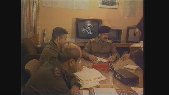 El dictador Sadam Hussein El dictador Sadam Hussein