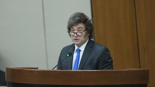 El presidente de Argentina, Javier Milei, en una fotograf&iacute;a de archivo