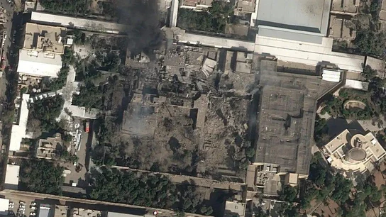 La casa de ayatolá iraní, Alí Jamenei, el líder supremo de la revolución. La casa de ayatolá iraní, Alí Jamenei, el líder supremo de la revolución.