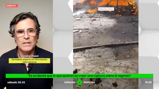 Sandro Pozzi, sobre el ataque de EEUU e Israel contra Irán: "Si la brecha era compleja de cerrar, ahora es imposible ver la salida a este conflicto" Sandro Pozzi, sobre el ataque de EEUU e Israel contra Irán: "Si la brecha era compleja de cerrar, ahora es imposible ver la salida a este conflicto"