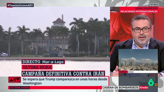 Pedro Rodríguez, sobre por qué Trump no ha explicado antes el ataque a Irán: "Ha ocultado el debate deliberadamente" Pedro Rodríguez, sobre por qué Trump no ha explicado antes el ataque a Irán: "Ha ocultado el debate deliberadamente"