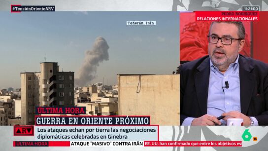 Pedro Rodr&iacute;guez, sobre el ataque contra Ir&aacute;n: "Aqu&iacute; no son medias tintas, no es dar un susto, es a por todas"