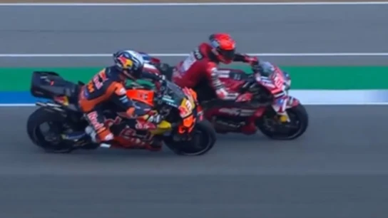 Marc Márquez y Pedro Acosta Marc Márquez y Pedro Acosta