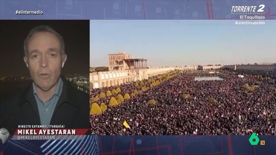 El periodista indica que Ir&aacute;n la Guardia Revolucionaria tiene el control de las armas. Esto hace necesario desarmarles para que los iran&iacute;es tengan alguna posibilidad de derrocar al r&eacute;gimen. 