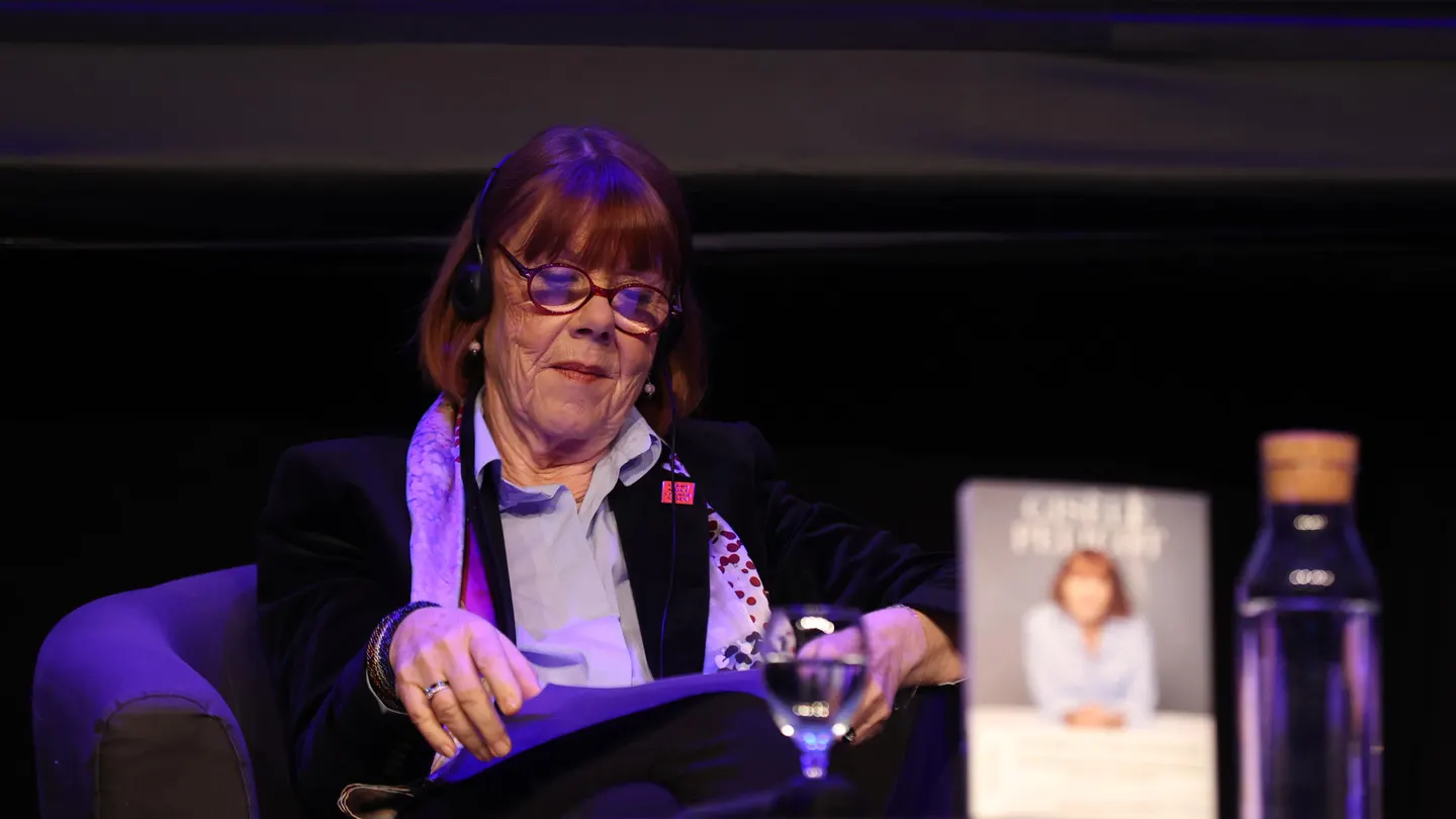Gisèle Pelicot, durante el acto de presentación de su libro Gisèle Pelicot, durante el acto de presentación de su libro