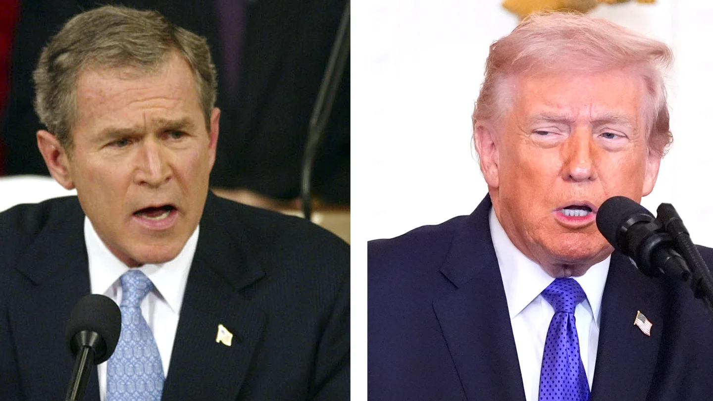 EEUU dice que Irán "no es Irak" pese a que las excusas que empleó entonces Bush se parecen mucho a las que ahora usa Trump EEUU dice que Irán "no es Irak" pese a que las excusas que empleó entonces Bush se parecen mucho a las que ahora usa Trump