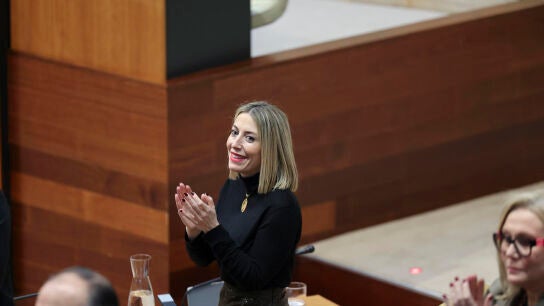 Imagen de archivo de la presidenta en funciones de Extremadura, Mar&iacute;a Guardiola