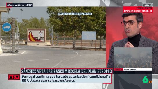 Pablo Sim&oacute;n, sobre la estrategia de Espa&ntilde;a en el conflicto con Ir&aacute;n: "Espa&ntilde;a puede permitirselo respecto a otros socios europeos por su posici&oacute;n"