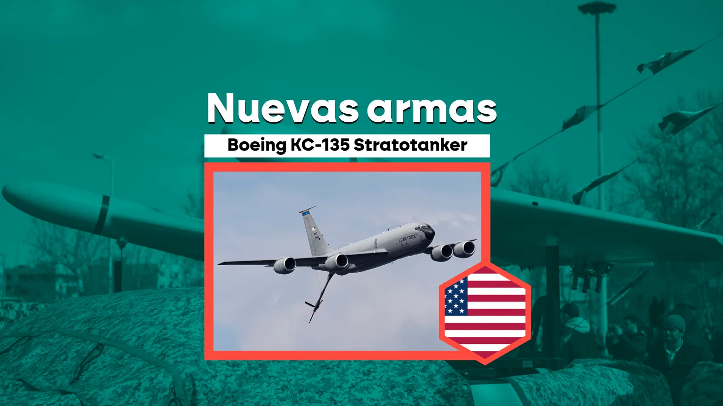 Irán y EEUU alardean de armas: de los drones kamikaze iraníes a los aviones cisterna de Trump capaces de abastecer a sus cazas. Irán y EEUU alardean de armas: de los drones kamikaze iraníes a los aviones cisterna de Trump capaces de abastecer a sus cazas.